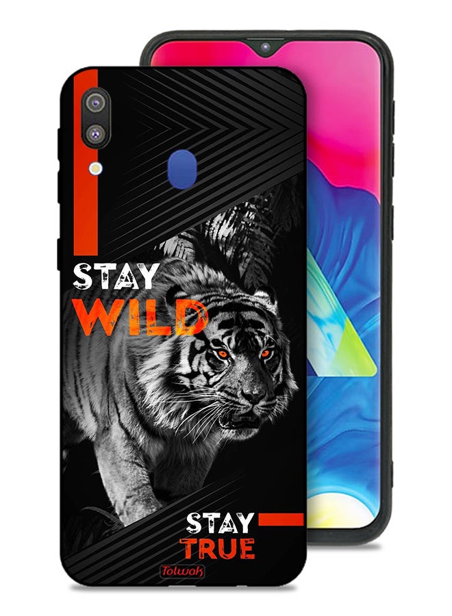 Tolwak Samsung Galaxy M20 Protective Case Cover Stay Wild Stay True - Image 1