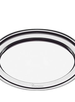 6 October Stainless Steel Oval Service Size 50Cm  - Image 2