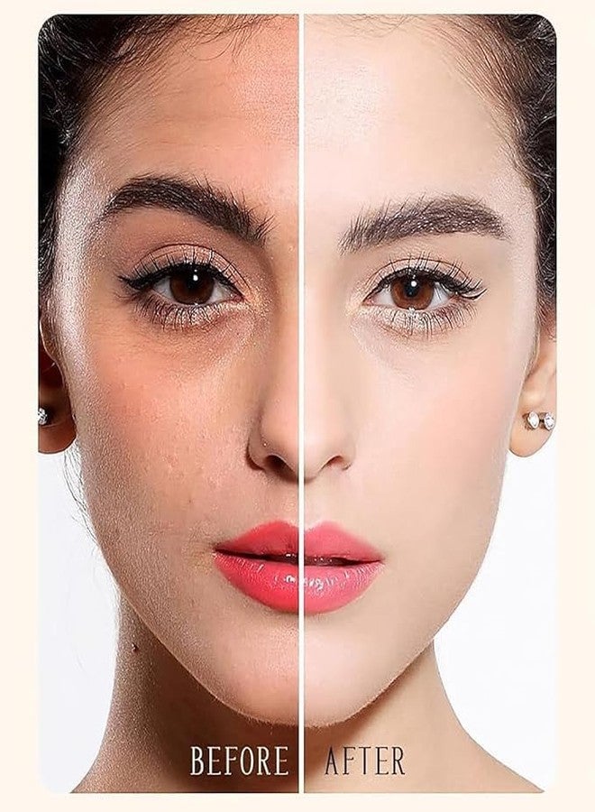 QUALIZA 2 in 1 Korean Anti-Wrinkle Foudation Stick, Flawless Eraser Foundation stick with Brush, Double Head Face Make Up, Multi-Use Waterproof Traceless Long-Lasting Repair - Image 5