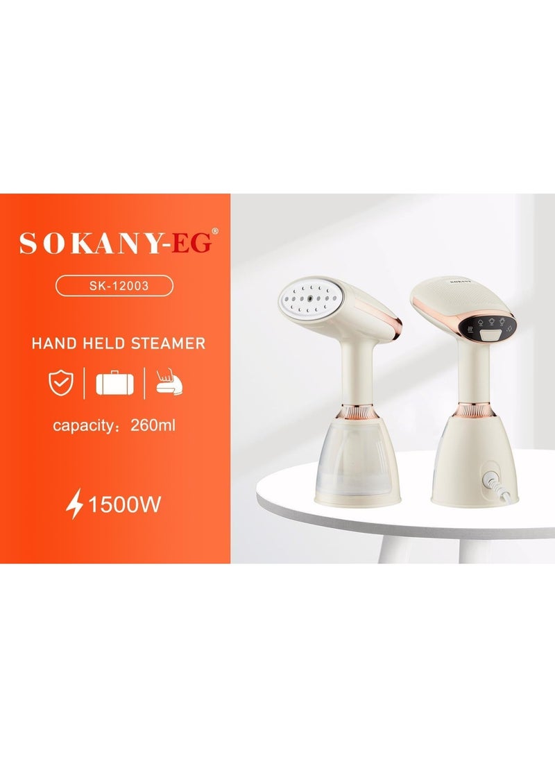 Sokany Steam Iron 1500W 260ml Model SK-12003 - Image 4