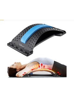 Back Stretcher For Lower Back Pain Relief 3 Level Adjustable Lumbar Back Cracker Board
