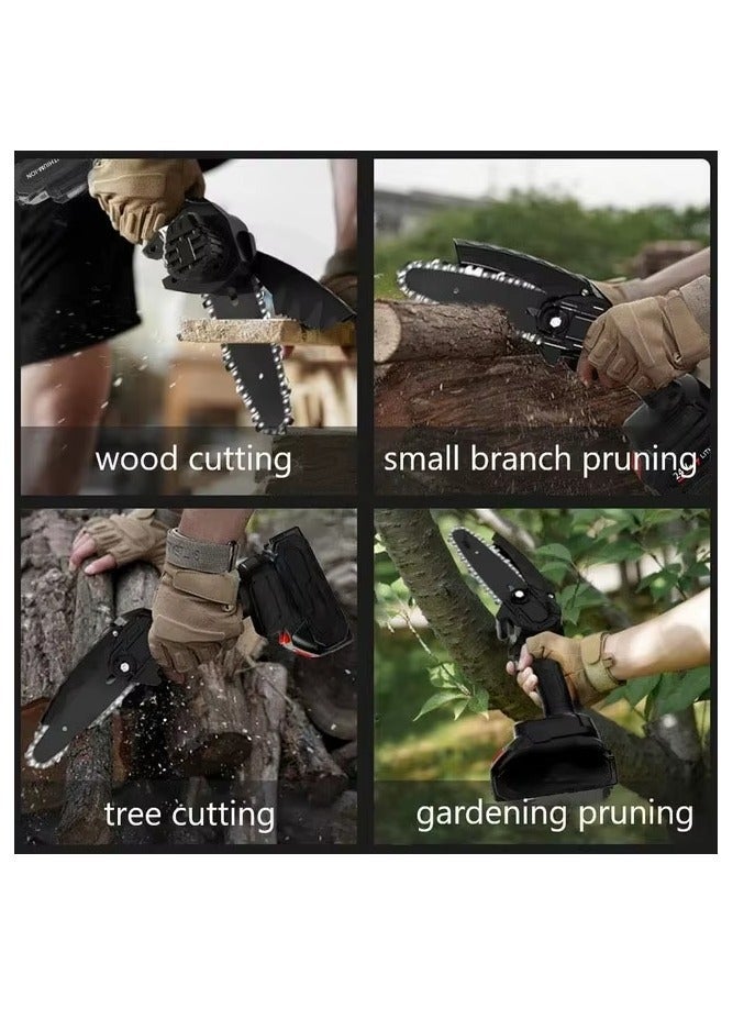 Easy-to-use electric hand saw with a safety switch and 48 volts - Image 5