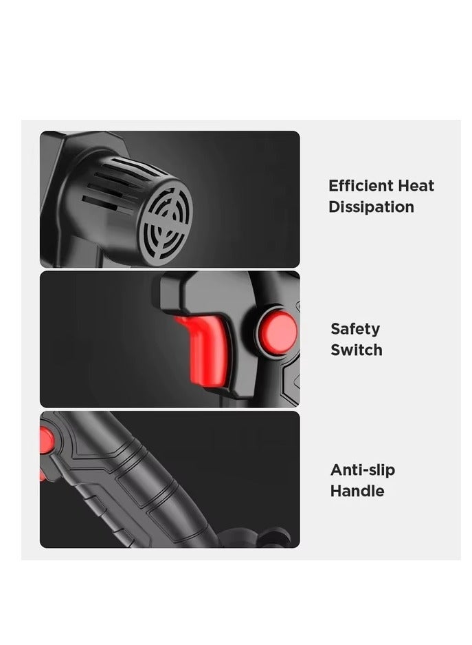 Easy-to-use electric hand saw with a safety switch and 48 volts - Image 3