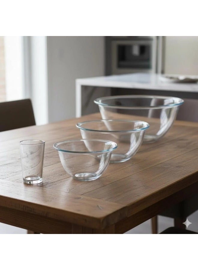 Pasabache Yogurt set and kitchen service for all uses consisting of 3 yogurt and a cup - Image 1