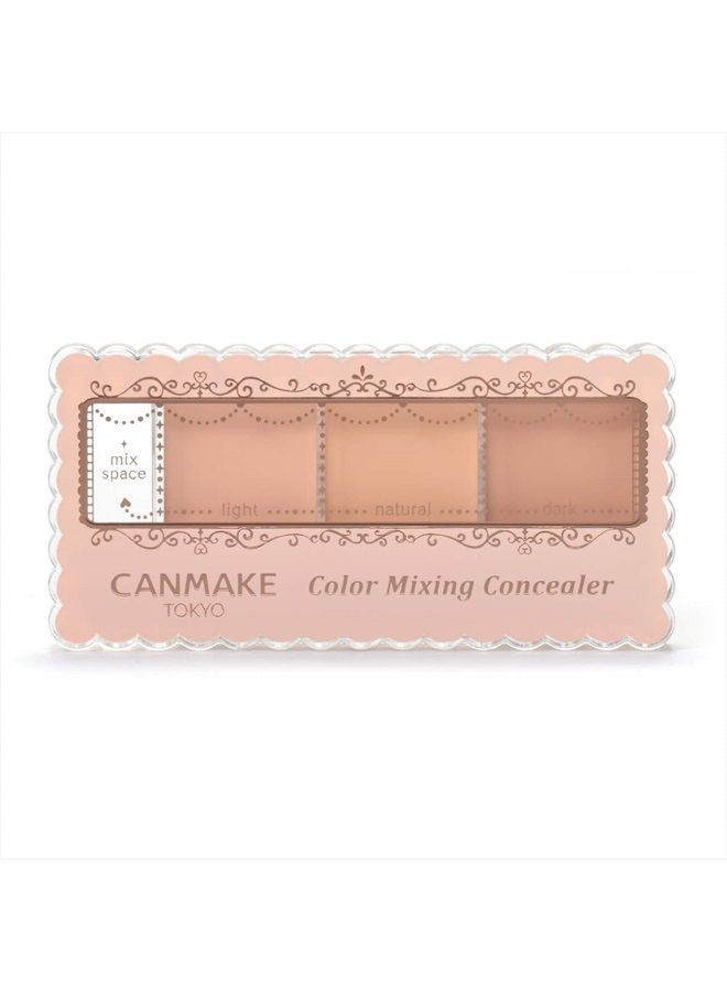 CANMAKE Color Mixing Concealer, 01 Light Beige - Image 1