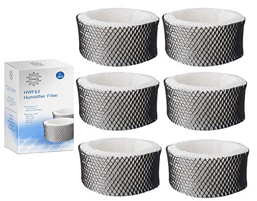 Podoy HWF62 Humidifier Filter Compatible with Holmes Sunbeam Humidifier Filter A, Replace HWF62 HWF62CS HWF62D SCM1100 SCM1701 SCM1702 SCM1762 SF212 HM1300 HM1761 (6 Pack) - Image 2