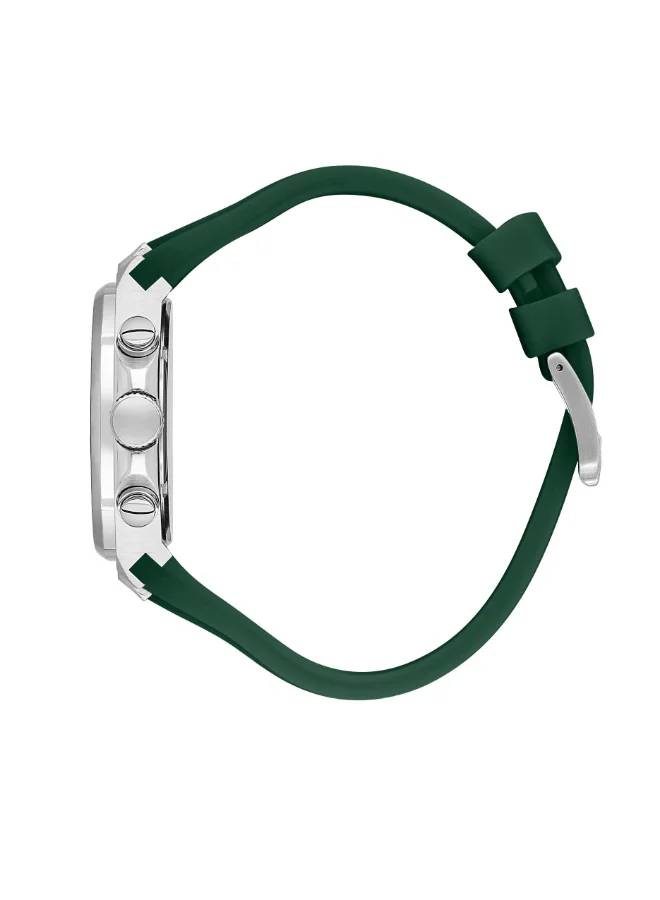 BEVERLY HILLS POLO CLUB Polo Club Men's Watch, Multi Function Display and Silicone Strap - BP3623X.355, Green