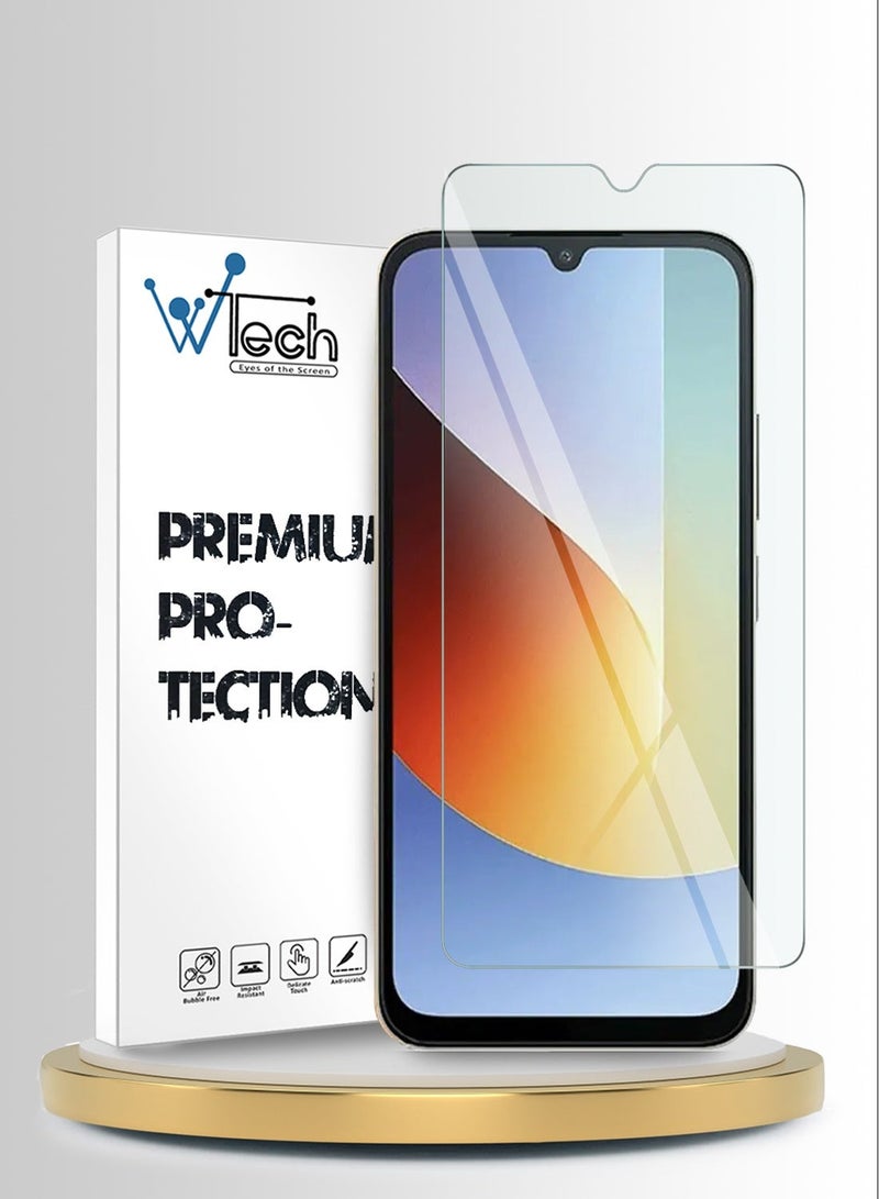 Wtech Xiaomi Redmi A7 Pro 4G / Redmi A7 4G / Xiaomi Poco C85x 5G 2026 WTech Premium Series Curved Edges 9H 2.5D Tempered Glass Screen Protector (MSG9CN) - Clear - Image 1