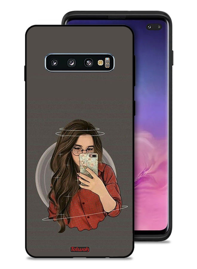 Tolwak Samsung Galaxy S10 Plus Protective Case Cover Making Selfie - Image 1