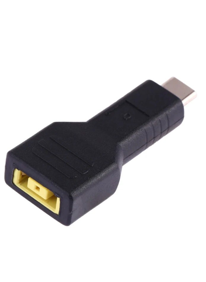 Terabyte Power Adapter for Lenovo Big Square Female to USB-C / Type-C Male Plug - Image 1