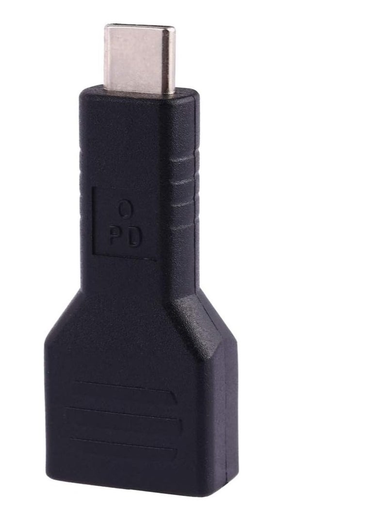 Terabyte Power Adapter for Lenovo Big Square Female to USB-C / Type-C Male Plug - Image 3