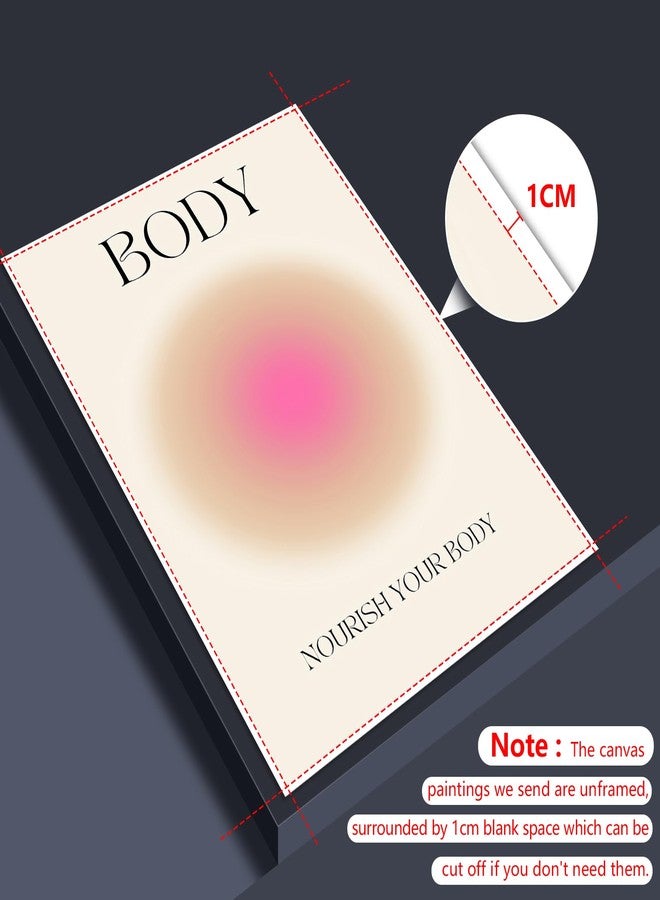 Adyggefy مجموعة ملصقات فنية من Adyggefy Art، تتضمن ثلاث قطع من القماش بألوان متدرجة، تُجسد هالة إيجابية، وتُضفي لمسة روحانية على جدران منزلك. لوحة فنية مطبوعة بألوان الباستيل الدنماركية، مثالية لتزيين جدران غرفتك أثناء ممارسة اليوغا. مقاس 12 × 16 بوصة، بدون إطار. - Image 3