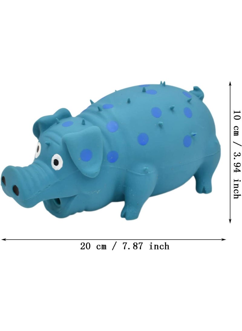 GGOOT Pet Dog Chew Toys Cute Rubber Screaming Pig Strong Grunts Squeaky Dog Puppy Molar Teeth Vocal Toy Pet Products Rings for Dogs (C, One Size)  - Image 5