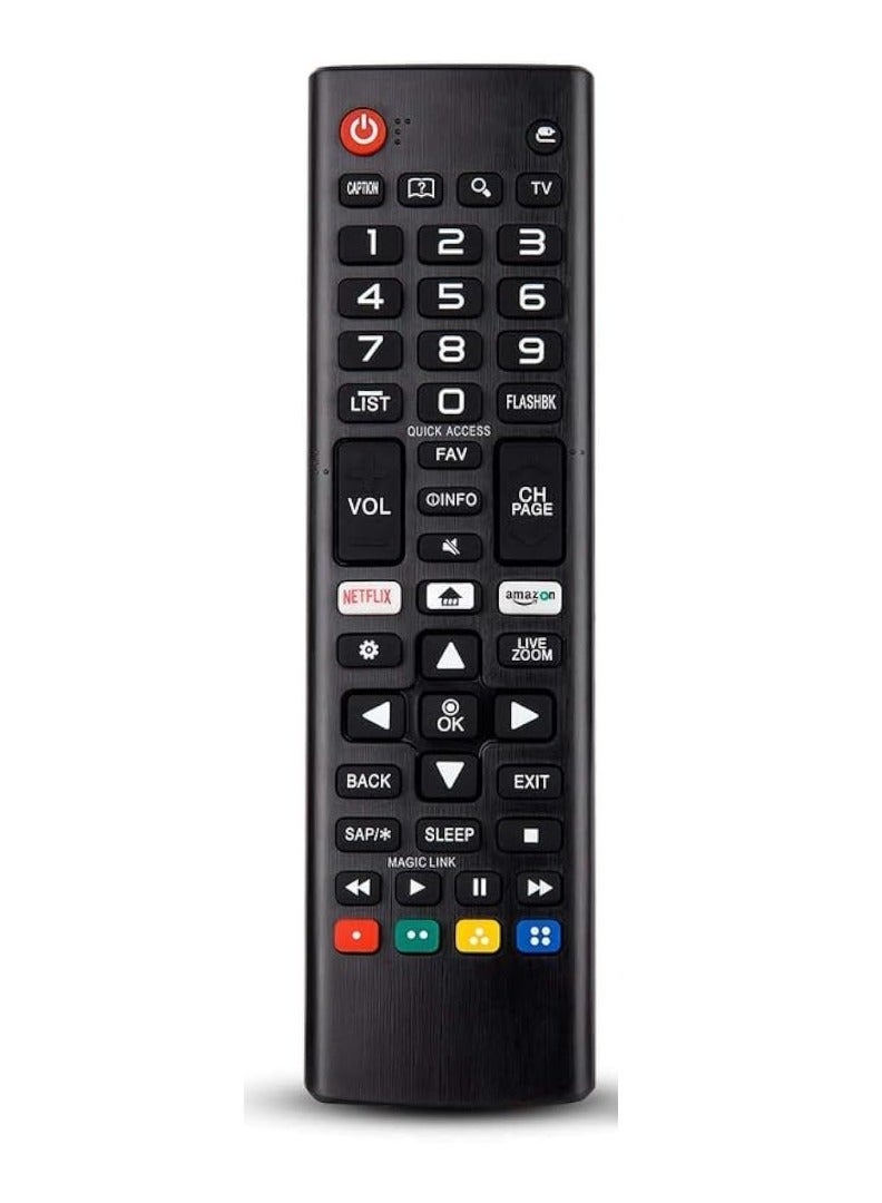 PopZa Universal Replacement Remote Control for LG Smart TV, All Models LCD LED 3D HDTV and LG Smart TVs AKB75095307 AKB75375604 AKB74915305 - With Battery - Image 3