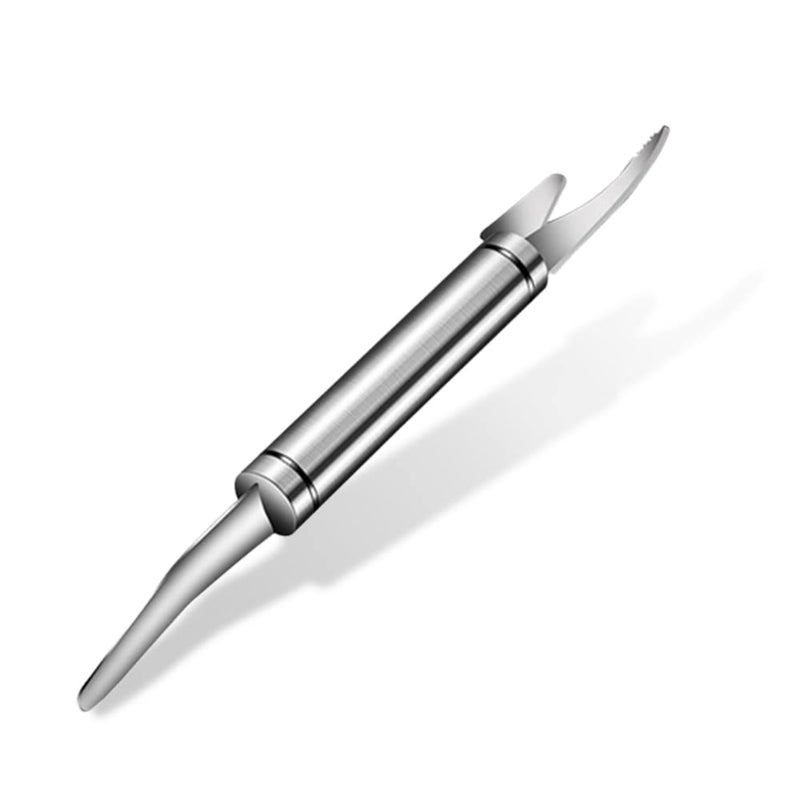 ADORAMBLING Shrimp Deveiner Tool Stainless Steel Shrimp Deveining Tool Efficient Shrimp Peeler and Deveiner Tool Portable Shrimp Cleaner Shrimp Knife for Easy Shrimp Deveining Shrimp Cleaning Tool