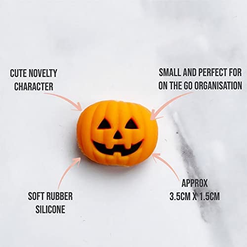 KACA Silicone Cute Charging Cable Wire Protector, Cord Protection Compatible for Android USB, Type-C and Camera Cable/Smartphone/iPhone Charging Cables- (Random Design) Set of 2, Multi-Colour - Image 5
