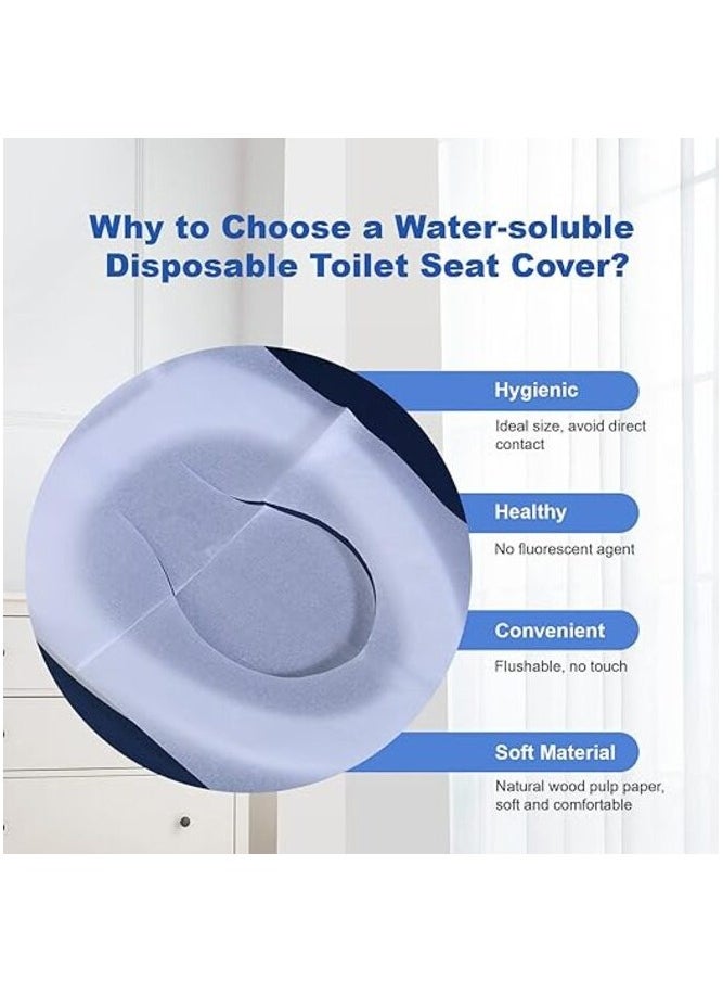 MIRFA Disposable & Flushable Toilet Seat Covers (Pack of 250)  - Image 3