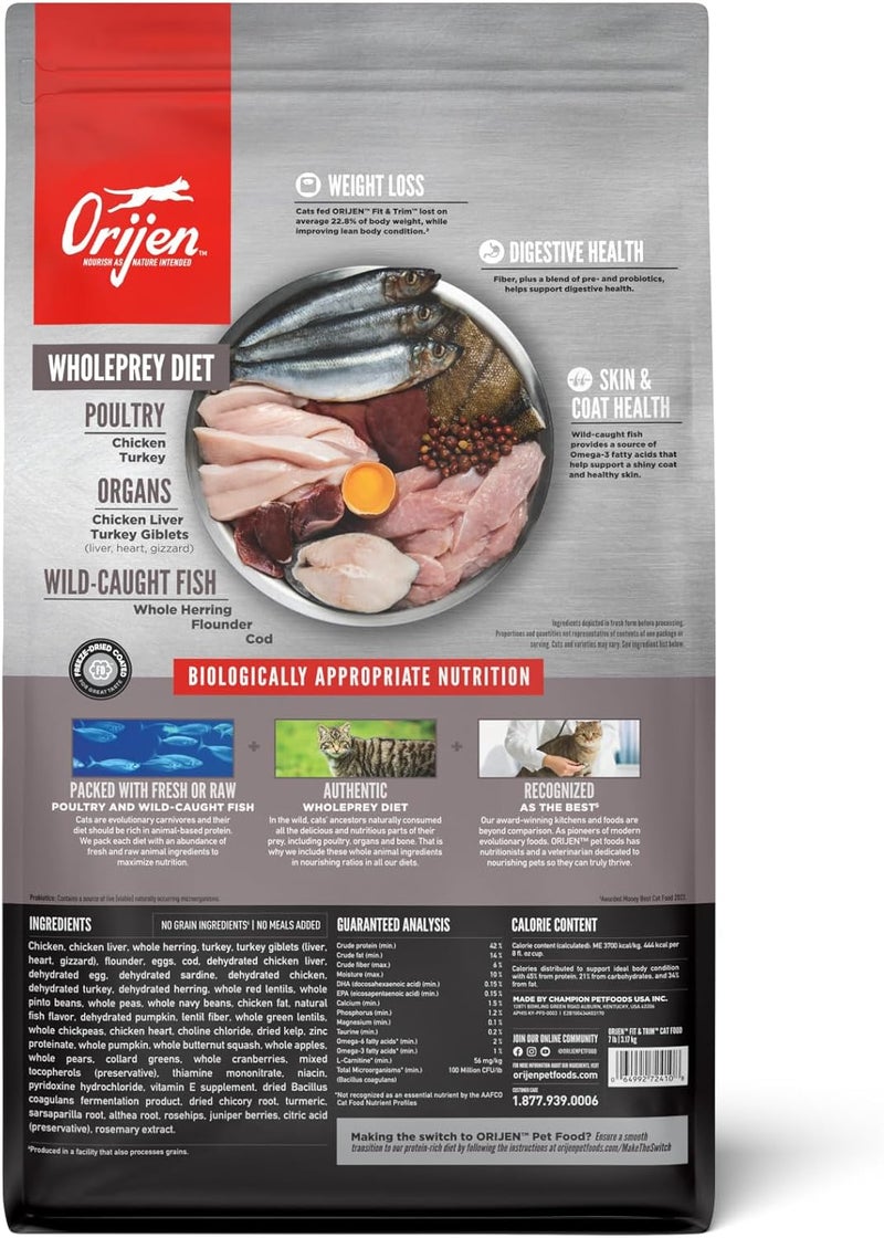 ORIJEN Fit  Trim Cat 7LB - Image 2