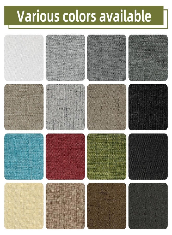 ZESION 2Pcs Self-Adhesive Linen Fabric Patches, Quick Repair for Sofas, Tents, Car Seats/8" x 11", Grey - Image 3
