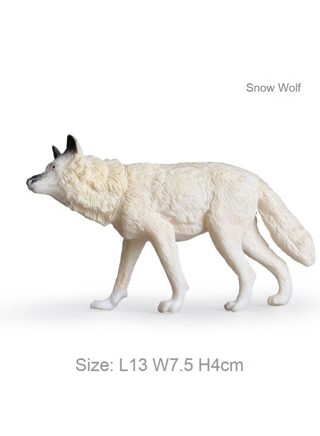 NIBEMINENT Realistic Wild Animal Models - Lion, Tiger, Cobra, Giraffe, Zebra, Crocodile