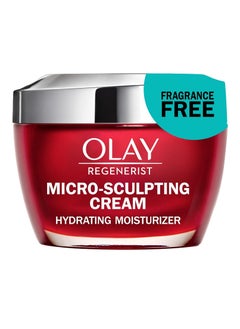 Olay Regenerist Micro-Sculpting Cream Face Moisturizer with Hyaluronic Acid & Niacinamide, Fragrance-Free, 1.7 oz - pzsku/Z78798363D423A47601EAZ/45/_/1715149489/64fc62f6-12e8-4b88-b1f6-76c853141d6e