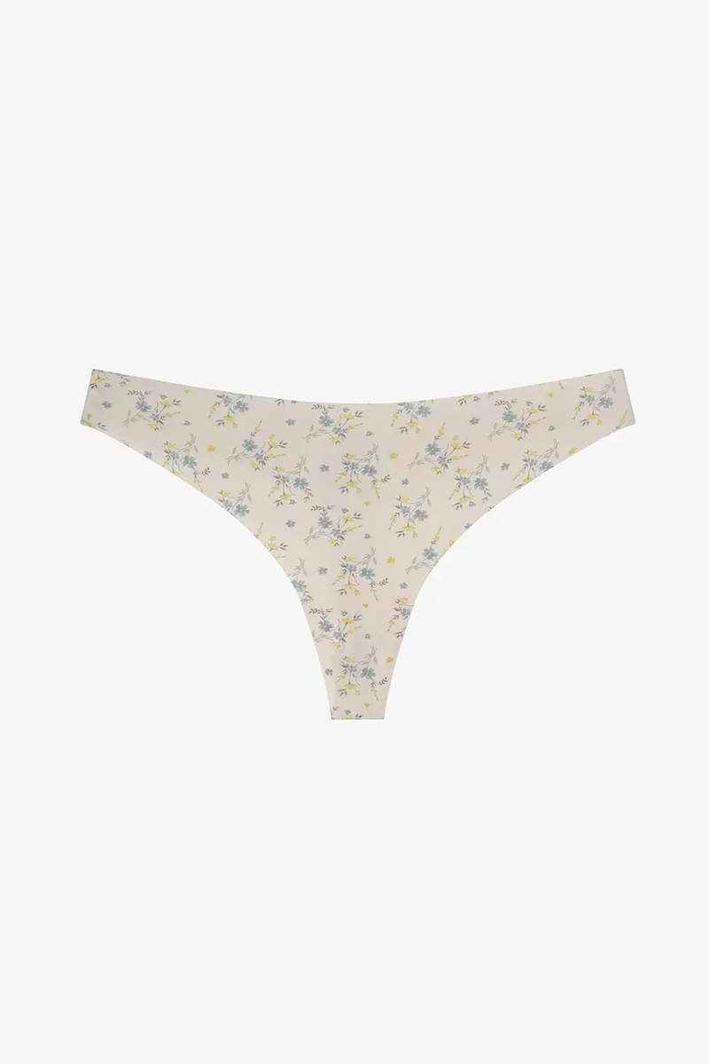 Penti PENTI Printed Laser Cut Thong