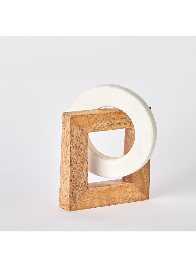 هوم بوكس ديكور ليف الهندسي المتشابك 15 × 15 × 9 سم - Image 4