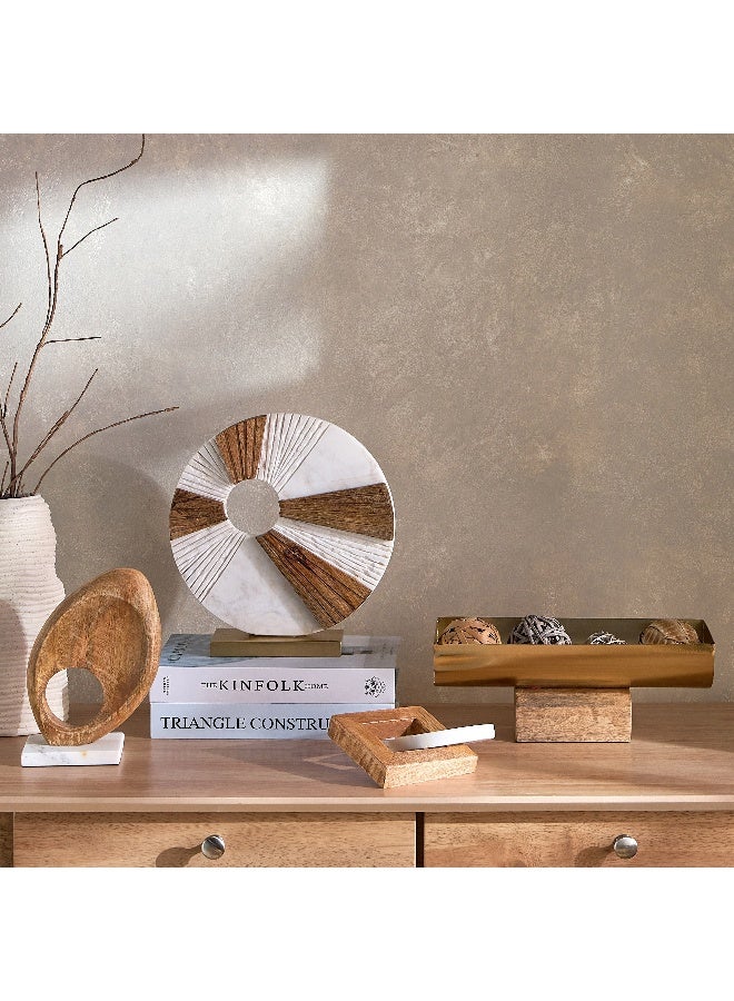 هوم بوكس ديكور ليف الهندسي المتشابك 15 × 15 × 9 سم - Image 3