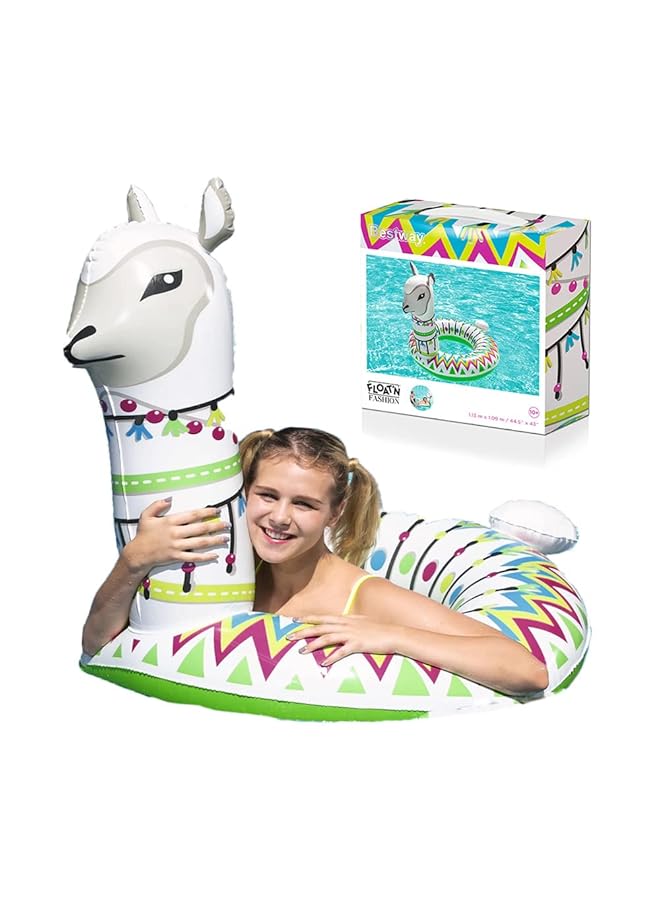 Bestway Alpaca Swim Ring 1.13M X 1.09M - Image 3