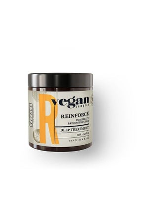 Vegan Complex mask for rebuilding damaged and weak hair deeply treats and works to rebuild and repair it from the roots to the ends, making your hair more vibrant and shiny. - pzsku/Z78799B1A7D58A3AA43D1Z/45/_/1716131662/cd79a1da-9141-4e6e-8fd6-0bf26cc26789