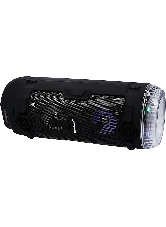 Olsenmark Rechargeable Portable Speaker With Usb Sd Card Fm Mic Bluetooth Remote Model No Omms1152 With 2 Years - Image 1