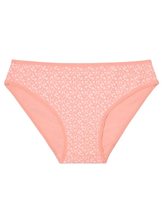 ميلك مجموعة من 3 قطع بيكيني حريمي، ملابس داخلية قطنية مطبوعة، مريحة وناعمة، تصميم أنيق للاستخدام اليومي - Image 2