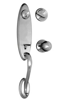 Yale Fancy Handle Satin Nickle Color 40-DH03-9181-22-11  - Image 4