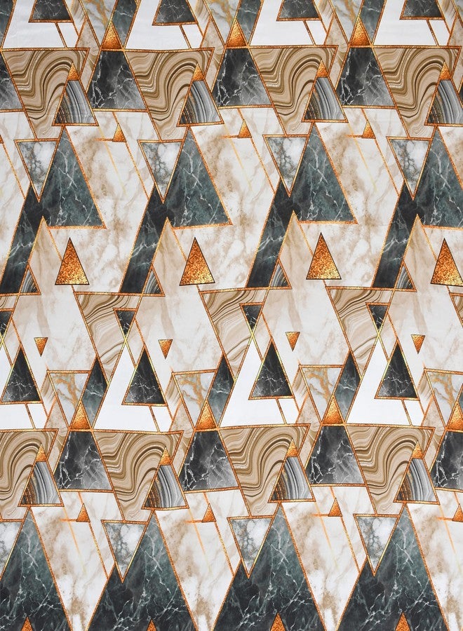 تي آي بي ملاءات سرير قطنية مرنة من TIB® Glace، مقاس مزدوج 72 × 78 × 8 بوصات مع غطاءين للوسائد، 210 خيط (مثلث متعدد، مزدوج) - Image 2