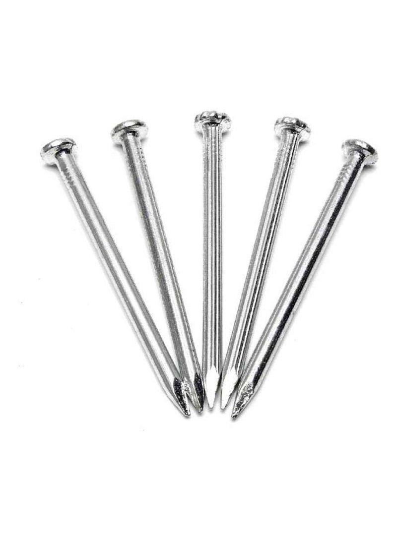 1 Inch Galvanized Concrete Nails – Rust Resistant Steel Nails for Concrete and Wood Fixing – Sharp Tip Strong Holding Nails for Construction, Repair and DIY Use - Image 3