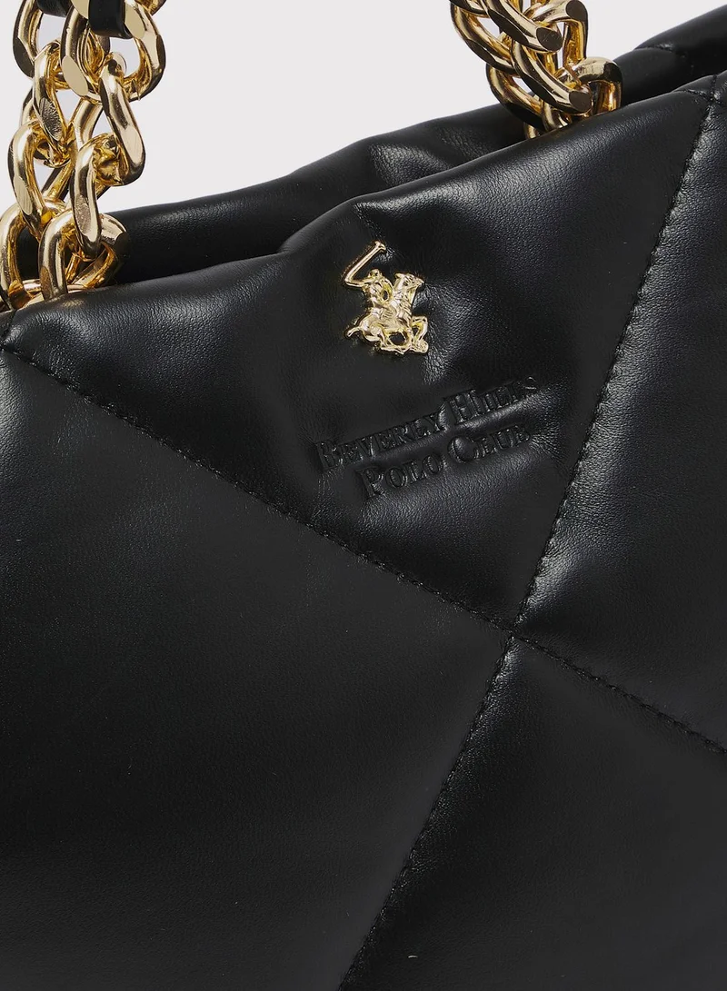Beverly Hills Top Handle Tote Bag