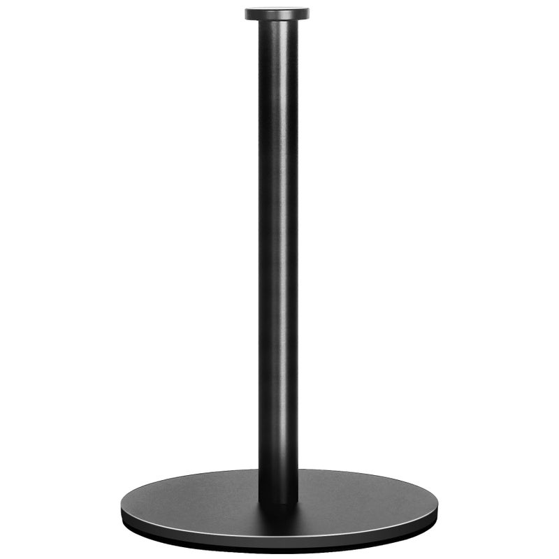 OBODING Paper Towel Holder Countertop OBODING Black Kitchen Paper Towel Holder Stand for Kitchen and Bathroom Organization and Storage Paper Towel Holders for Standard and Large Size Rolls Black 
