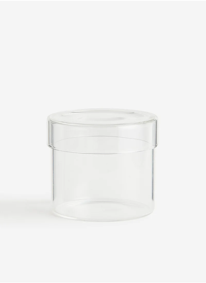 H&M Small Glass Box With A Lid