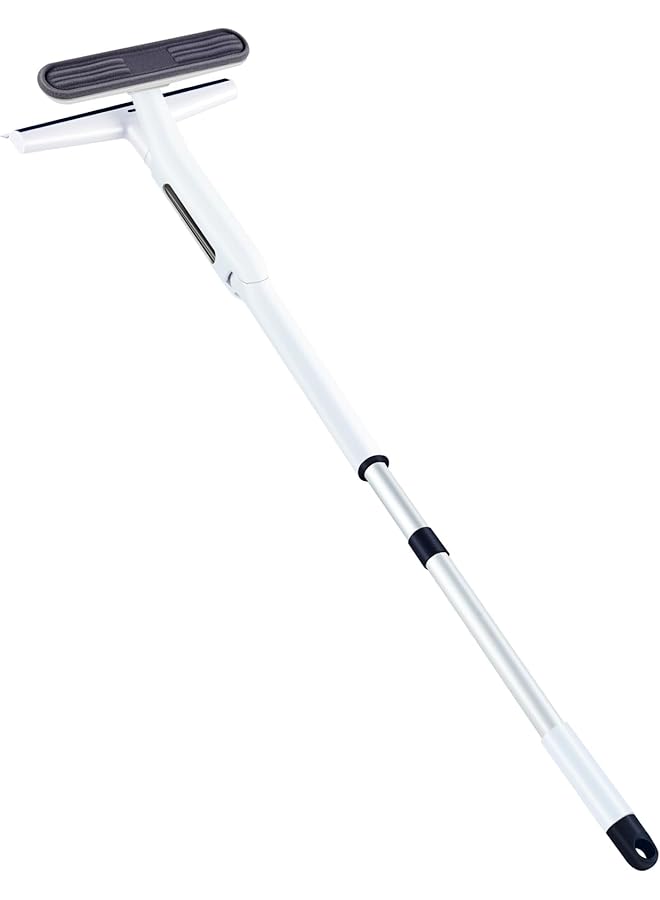 Green Tiger Window Squeegee with Long Handle, Window Cleaning Mop with Washable Pad and Blade Cleaner, Window Cleaner Floor Squeegee for Glass,Wall, Window, Mirror - Image 1