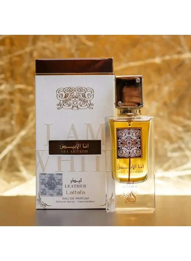 لطافة عطر أنا الأبيض ليذر EDP 60ملليلتر - Image 1