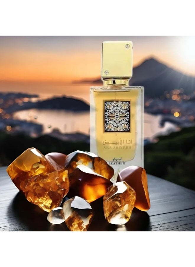 لطافة عطر أنا الأبيض ليذر EDP 60ملليلتر - Image 2