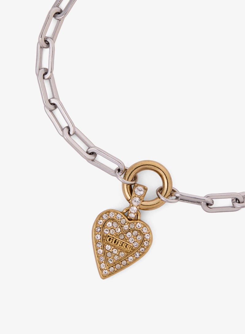 GUESS Crystals Detail Single Bracelet - Image 2