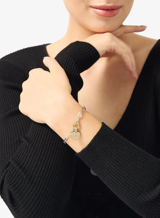 Guess  Crystals Detail Single Bracelet for Women | Best Price UAE