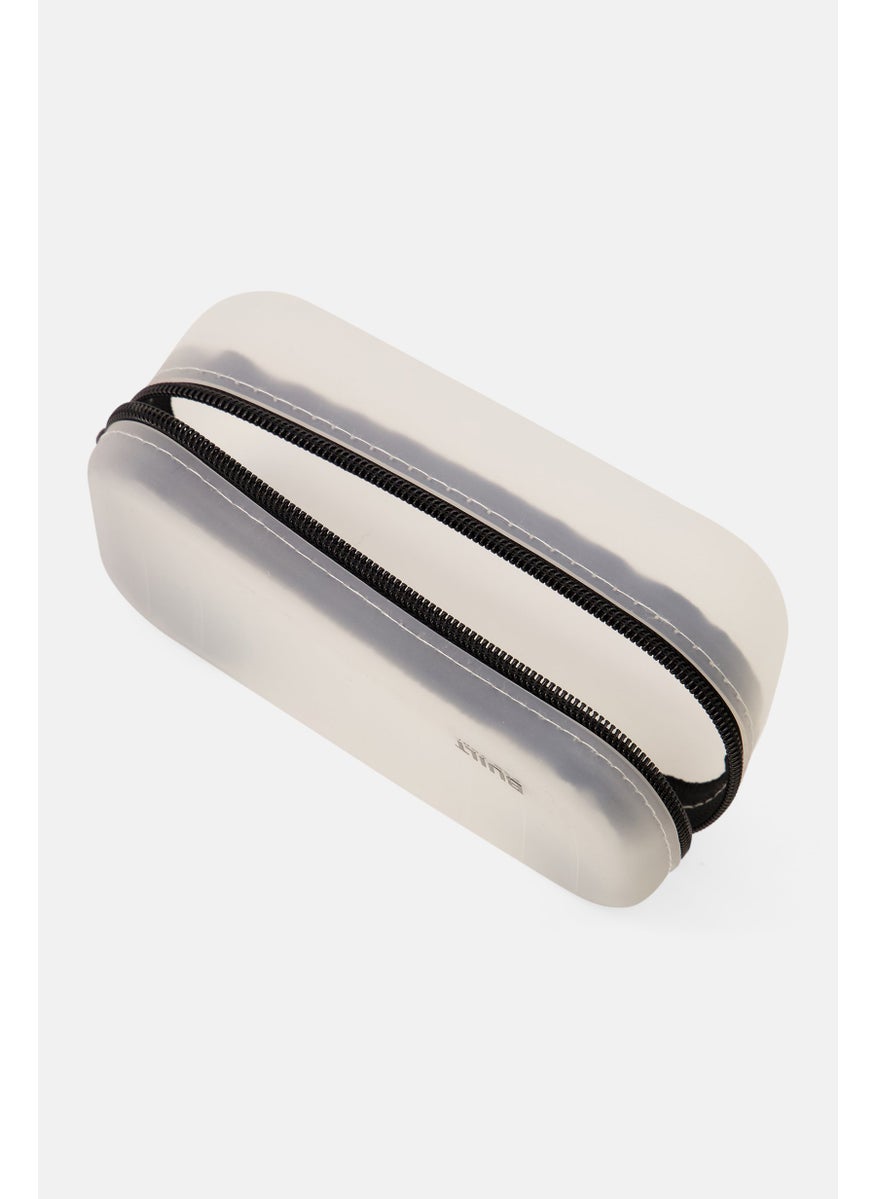 Built Silicone Zipper Case for Snacks, Grey  - Image 2