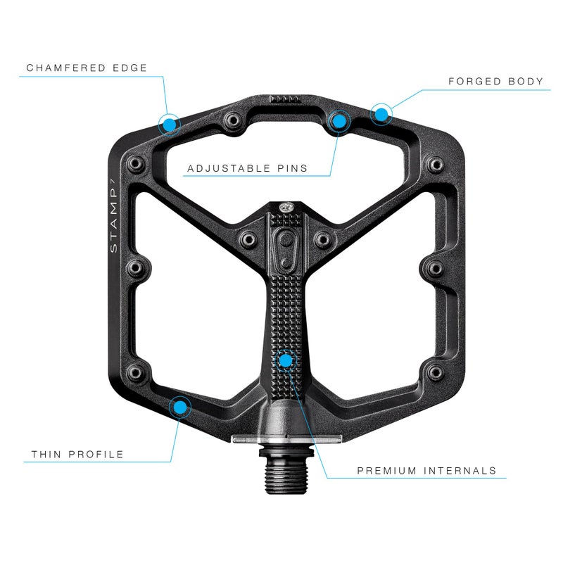 Crankbrothers Stamp 7 Large Black - Image 3