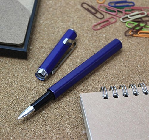 Caran d'Ache Caran dAche 849 0842159 Fountain Pen EF Extra Fine Point Blue Dual Use Type - Image 3