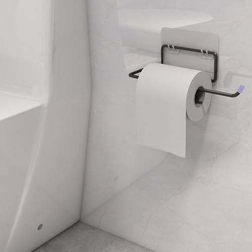 Perpetual Tissue Paper Holder for Bathroom - GI Steel Self Adhesive Multipurpose Paper Roll Holder, Towel Roll Hanging for Kitchen, Bathroom, Toilet (Pack of 1) - Image 4