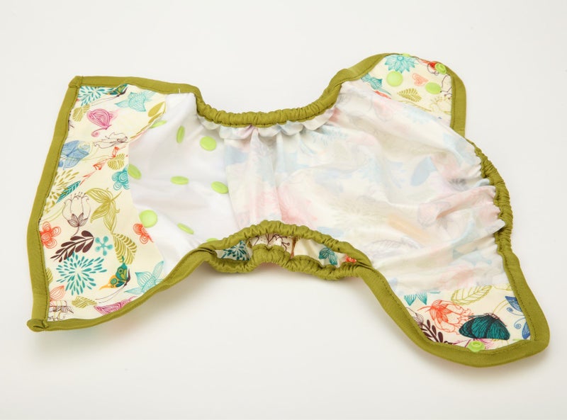 Sigzagor Baby Diaper Cover Nappy One Size 8lbs to 36lbs for Grils (Bloom) - Image 4