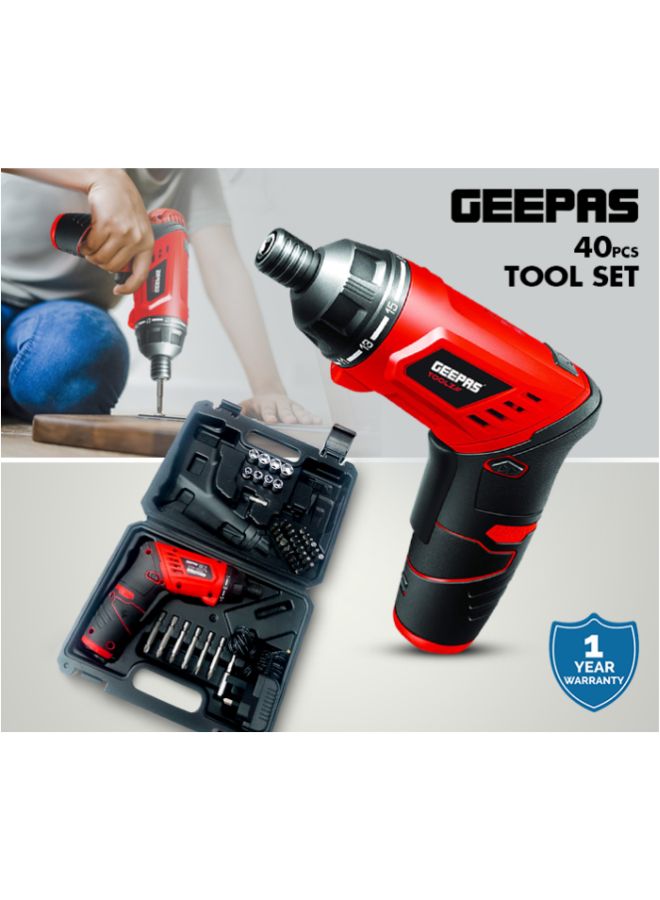 GEEPAS Hot Air Gun - Variable Temperature Control with 3-Temp Settings with Overload Protection for Crafts, Shrinking PVC, Stripping Paint & More Red/Black - Image 4