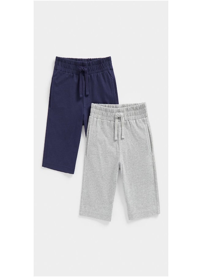 Grey and Navy Jersey Shorts 2 Pack - pzsku/Z787ACE76CA3A2428476AZ/45/_/1710491932/4567fa64-4938-41da-a46b-43ac9341139b